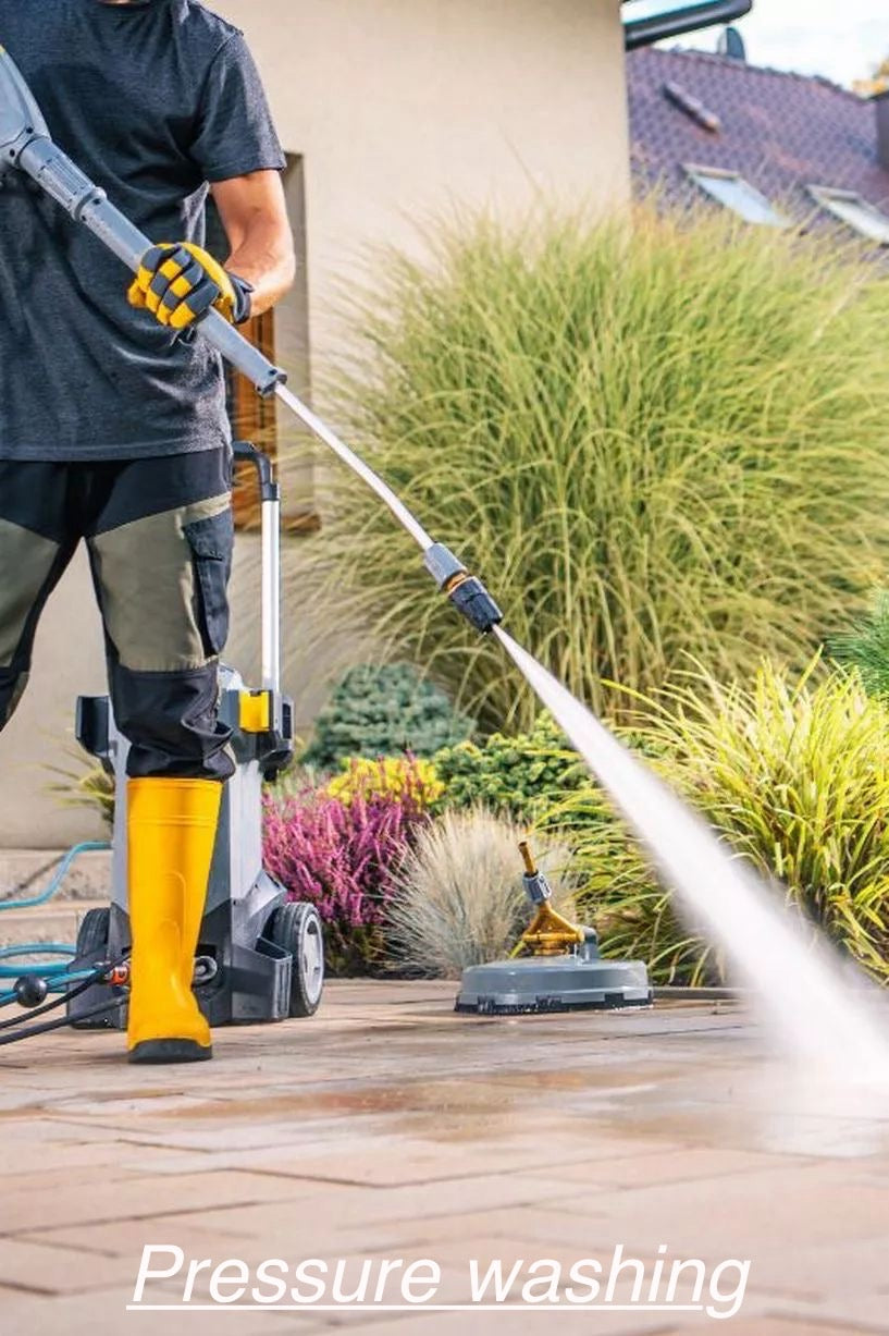 Pressure washing